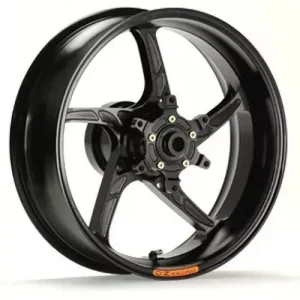 OZ Gass RS-A Aluminium Hinterradfelge passend für Ducati Panigale V4(S) 2025, schwarz glänzend Zertifiziert