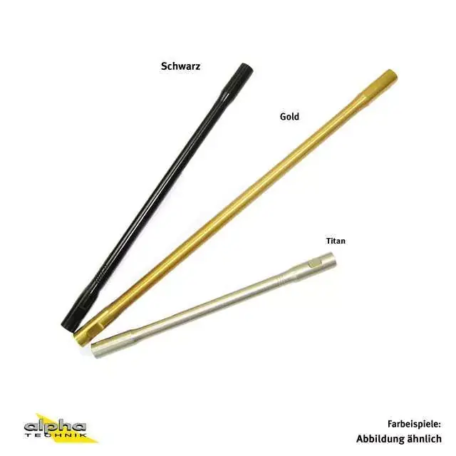 Saisonangebot GILLES Schaltstange schwarz 150 mm