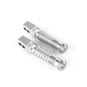 Heißes Angebot Gilles Austauschfußrasten-Kit silber passend für KTM Duke & Husqvarna Vitpilen/Svartpilen