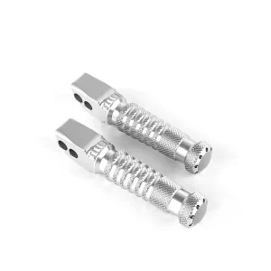 Top-Angebot Gilles Austauschfußrasten-Kit Sport Fahrer silber passend für BMW R nineT, F900R