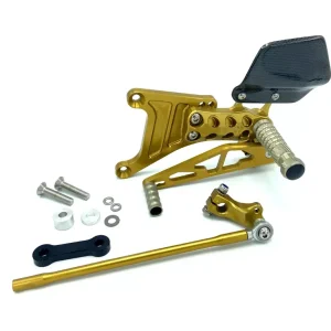 Sofort Bestellen GILLES AS31 Fußrastenanlage linke Seite gold passend für Aprilia RS125