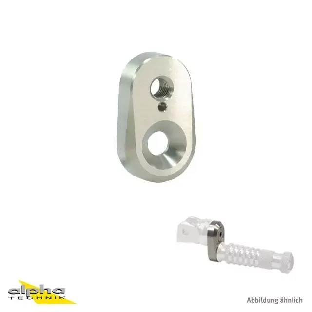 Kostenloser Versand GILLES Ausleger Kit 30–40 mm silber passend für Ducati Multistrada & Yamaha YZF-R3