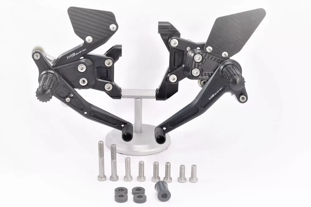 Neue Kollektion MG Biketec Sportfussrastenanlage passend für Ducati 959 Panigale V2 (2016–2019)