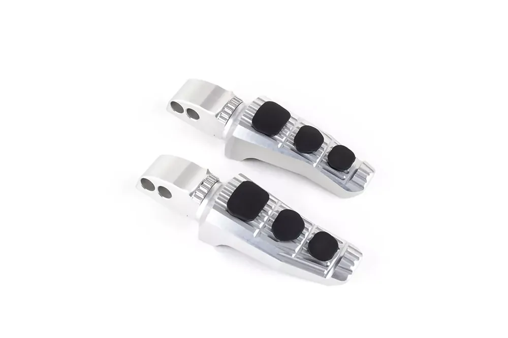 Versand Am Gleichen Tag Gilles Austauschfußrasten-Kit Touring Sozius silber passend für BMW S1000R S1000RR M1000R