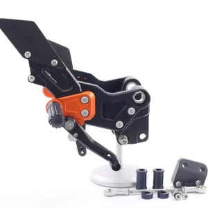 Kostenloser Versand MG Biketec Sportfußrastenanlage passend für KTM 125 RC 2017-2019