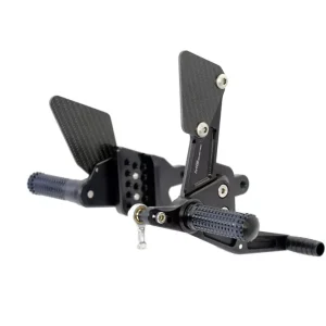 Knallerangebot MG Biketec Fußrastenanlage passend für Suzuki GSX-R 600 2006-2010