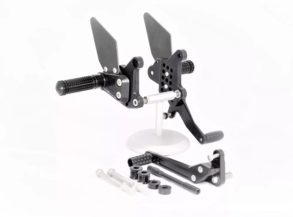 MG Biketec Sportfußrastenanlage passend für Benelli Café Racer 899 ab 2009 Knallerangebot