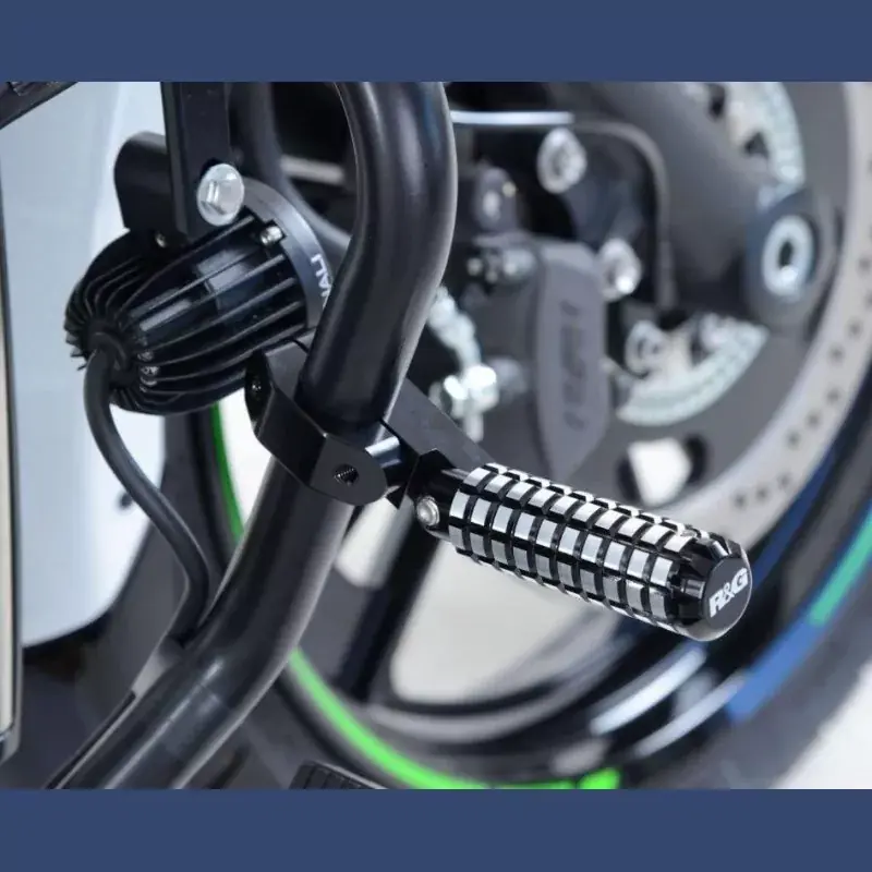 R&G Universal Highway Fußrasten passend für 1" (25,4mm) / 7/8" (22mm) Sturzbügel Online Kaufen