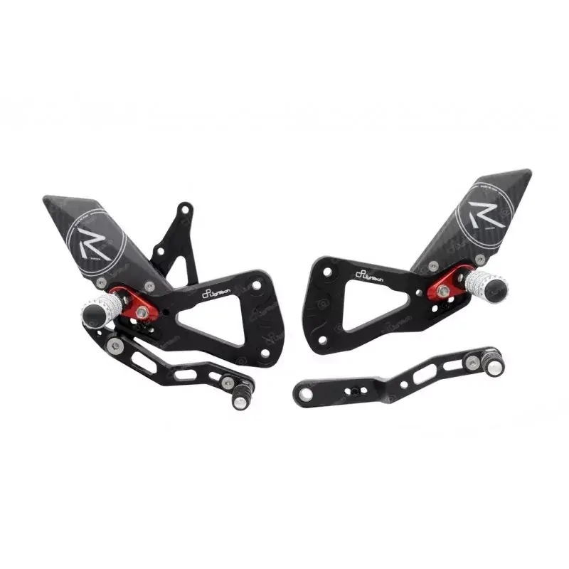 Lightech Fußrastenanlage R Type passend für Suzuki GSX-R 1000 ab 2017 Kostenfreie Lieferung