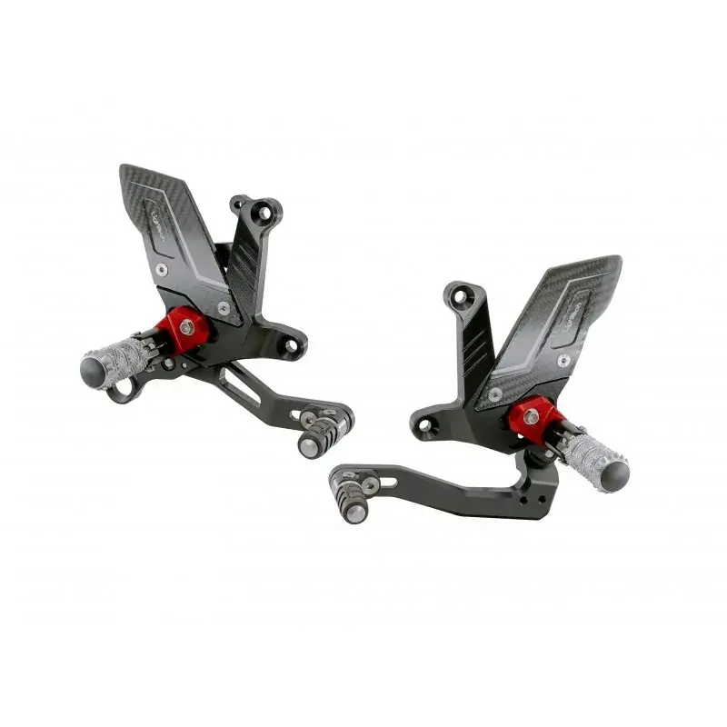 Neue Ware Lightech Fußrastenanlage R Type passend für KTM Super Duke 1290 / 1390 ab 2020