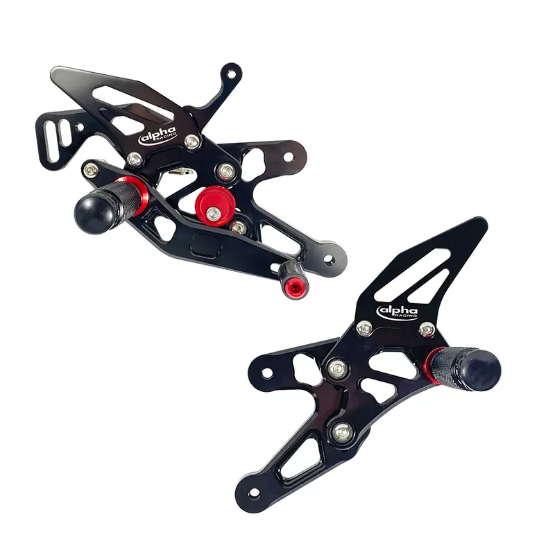 Saisonangebot TRACK Fußrastenanlage schwarz passend für BMW S1000RR / S1000R