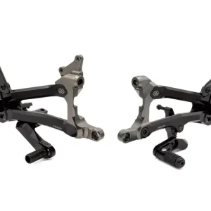 Billig GILLES FXR Fußrastenanlage passend für Ducati Panigale V4 2019-2024