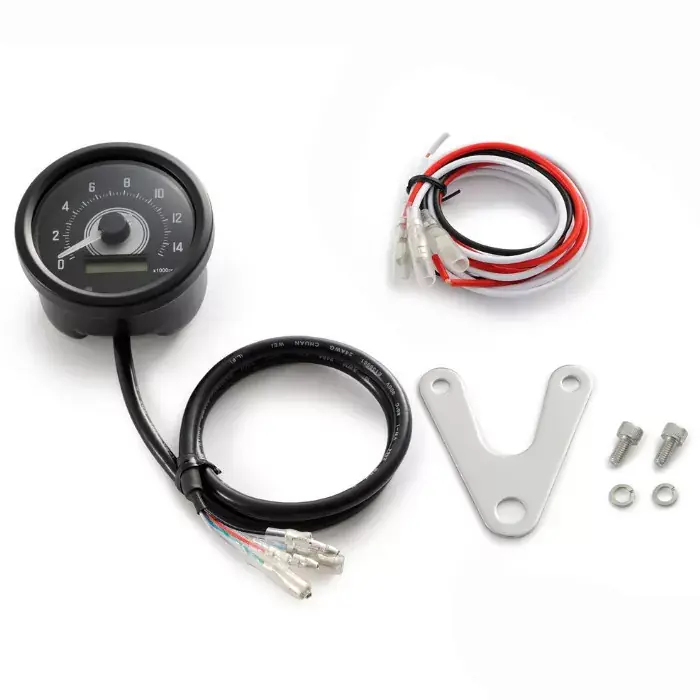 Rabatt Daytona Digital-Drehzahlmesser New Velona 60 schwarz LED weiß