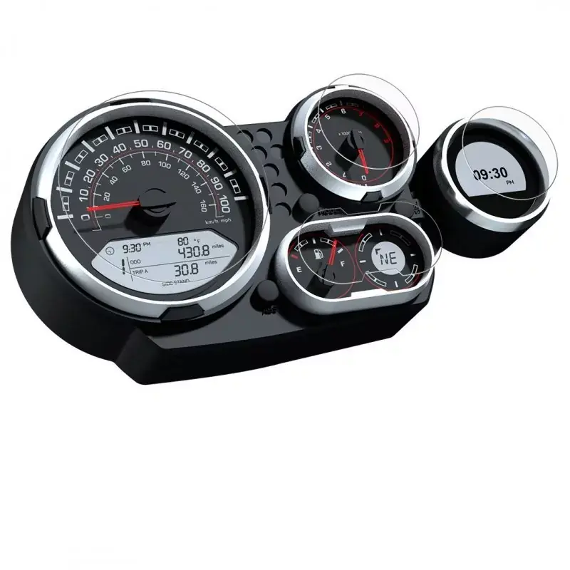 R&G Dashboard Displayschutzfolie passend für Royal Enfield Himalayan ab 2017 Nur Für Kurze Zeit