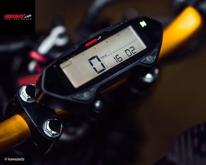 Super-Preis KOSO DB-01RN LCD Multifunktions-Drehzahlmesser schwarz