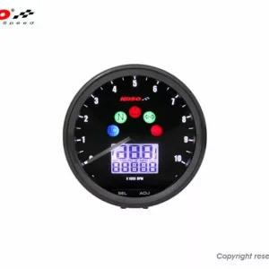 Günstig KOSO Neo Retro Multifunktions-Drehzahlmesser 64 mm schwarz