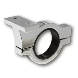 Versand Am Gleichen Tag HIGHSIDER Lenkerschelle für Kontrollanzeige Chrom