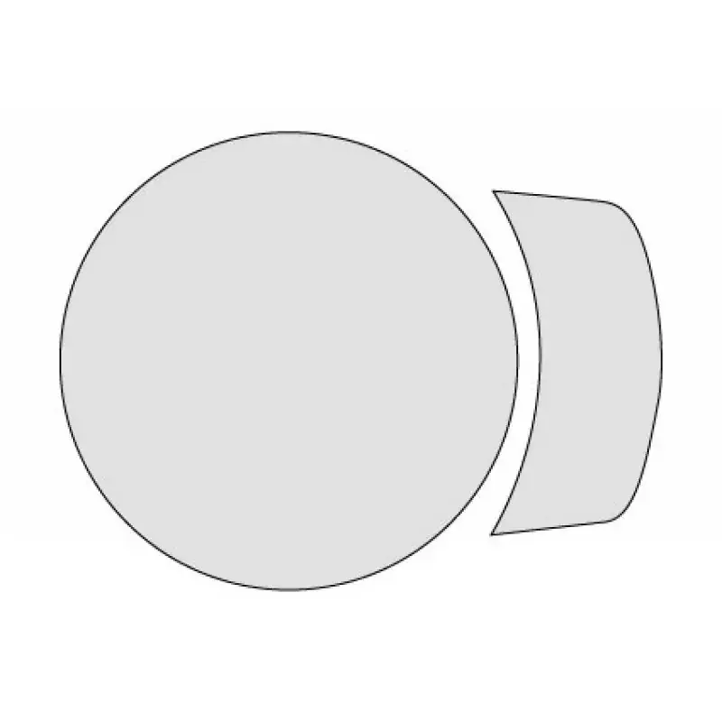 Letzte Chance Eazi-Grip Dashboard Displayschutzfolie passend für Honda CMX 1100 Rebel 2021-2024