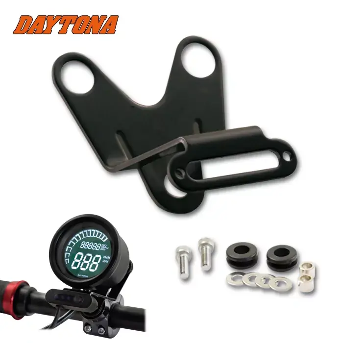 Daytona Halterung passend für Velona 60 Tacho – schwarz Letzte Chance