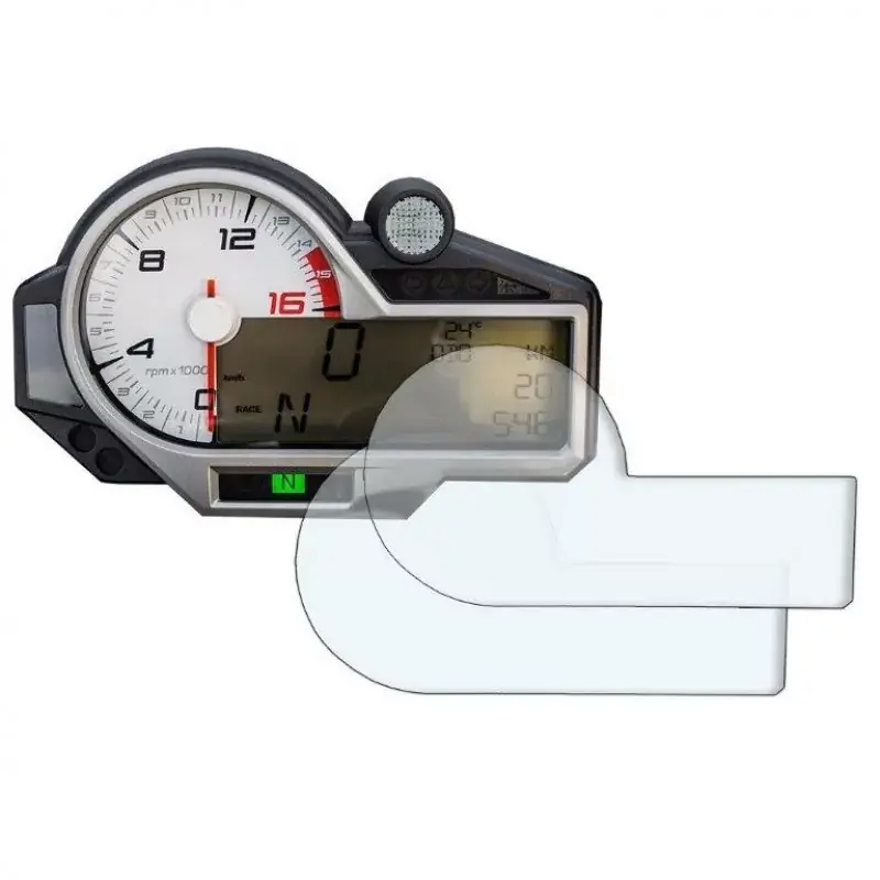 Markenprodukt R&G Dashboard 2er Displayschutzfolien passend für BMW S 1000 R / S 1000 RR / S 1000 XR