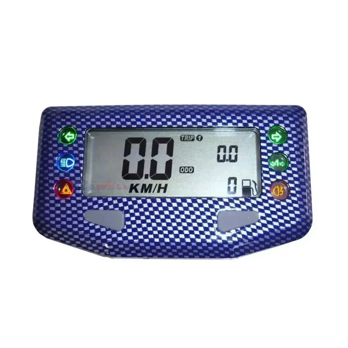 Top-Angebot Acewell Multifunktionelles Digitalinstrument in carbonblau mit Tacho und Tankanzeige