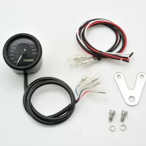 Daytona Velona Tachometer schwarz Ø48mm bis 260 km/h Abverkauf