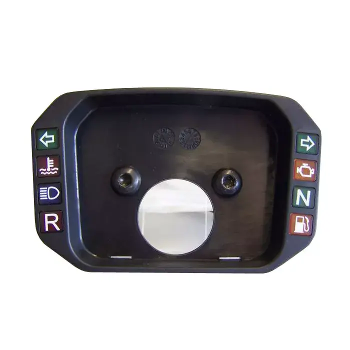 Kontrollleuchtencover, schwarz Kracherpreis