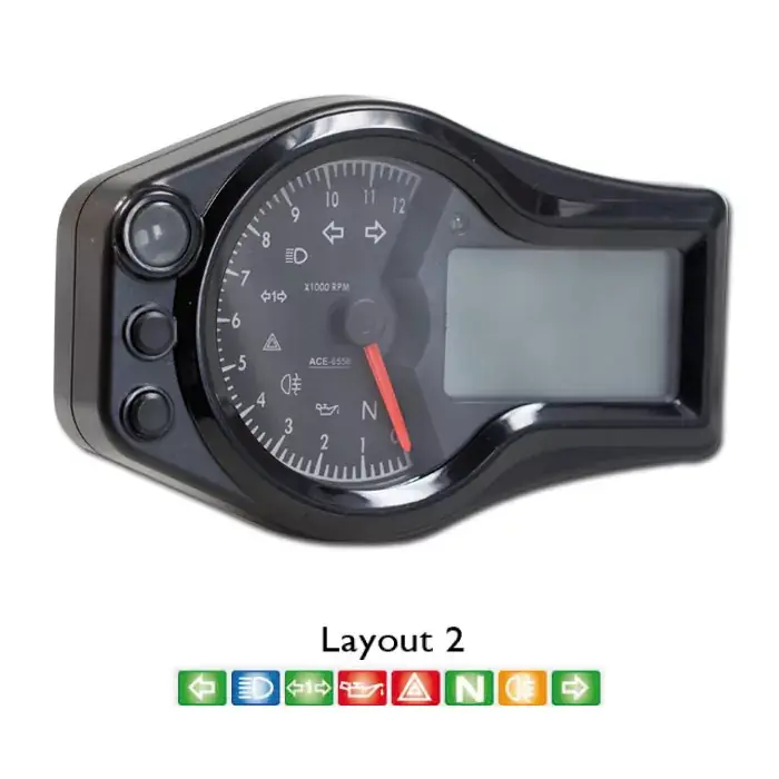 Acewell ACE-6556 Digitalinstrument passend für Quad & Motorrad Ausverkauf