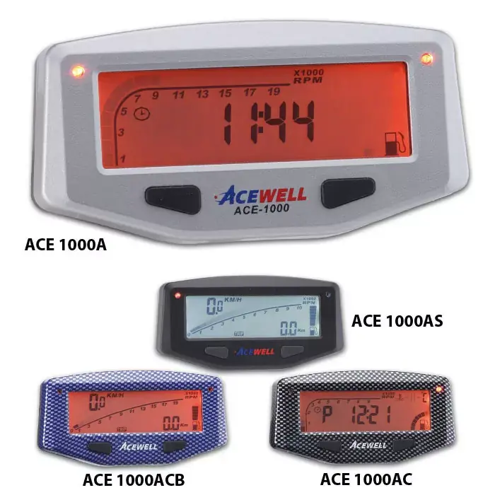 Acewell ACE-1000AS Digitalinstrument passend für Motorrad & ATV Wochenendangebot