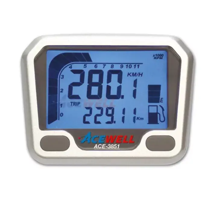 Multifunktionelles Digitalinstrument silber passend für Yamaha YFM660R & YFM700R Must-Have