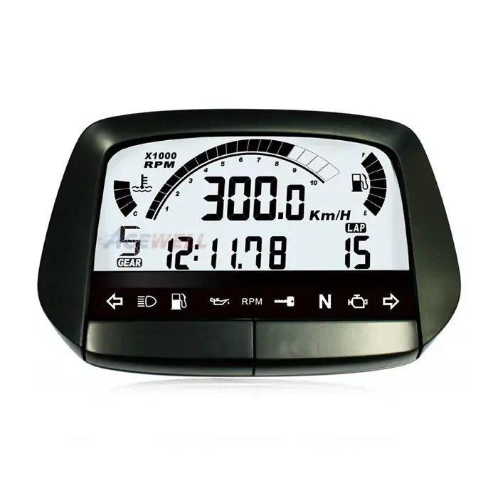 Acewell ACE-5854 Digital Tacho mit Drehzahl-, Temperatur- & Ganganzeige Direktkauf
