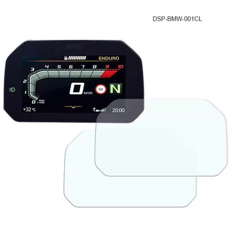 R&G Dashboard 2er Displayschutzfolien passend für BMW R 1250 RS / R / S 1000 RR / S 1000 XR / M 1000 RR / S 1000 R Geprüft