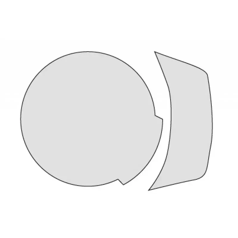 Letzte Chance Eazi-Grip Dashboard Displayschutzfolie passend für Honda GB 350 ab 2025