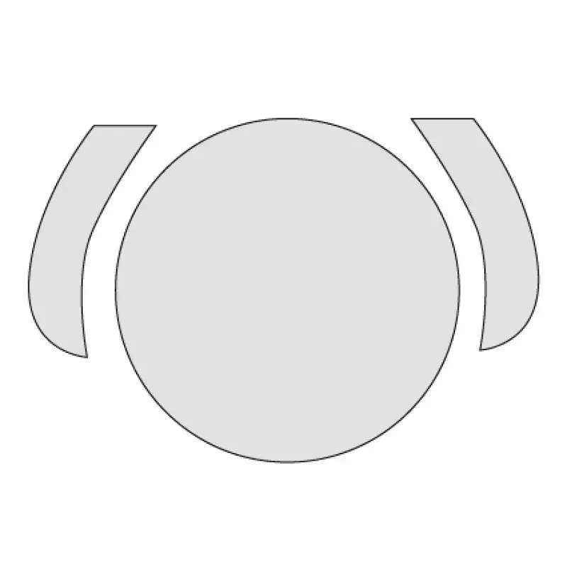 Bestseller Eazi-Grip Dashboard Displayschutzfolie passend für Fantic Caballero 700 ab 2023