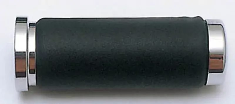 SHIN YO Lenkergriffe Chrom Leder 7/8 Zoll Schnäppchen