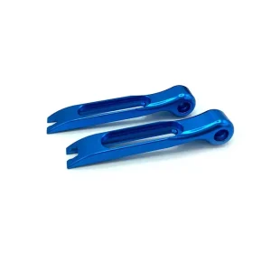 Mega-Angebot Farbiges Endstück für Hebel EVO by ALPHA RACING Aluminium blau