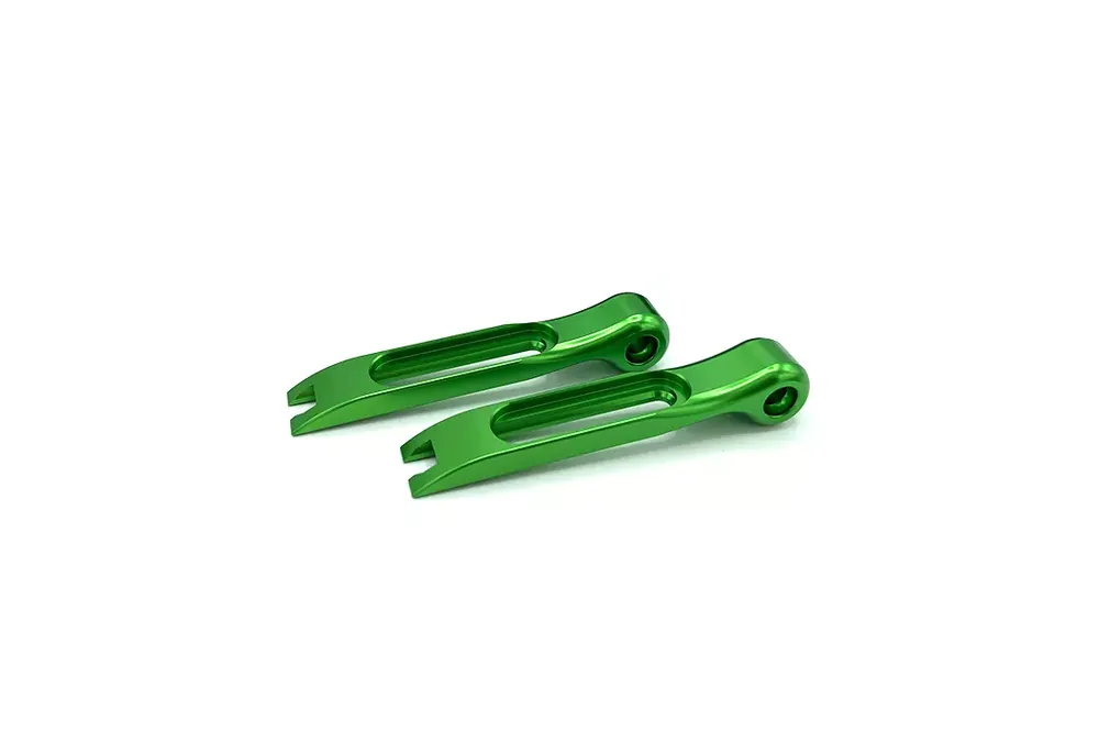 Farbiges Endstück für Hebel EVO by ALPHA RACING Aluminium grün Sale