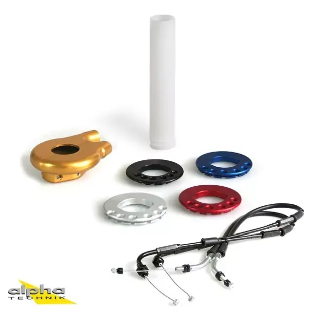 alpha Technik Kurzhubgasgriff passend für Yamaha YZF1000R1 & Honda VTR1000SP Preisknaller