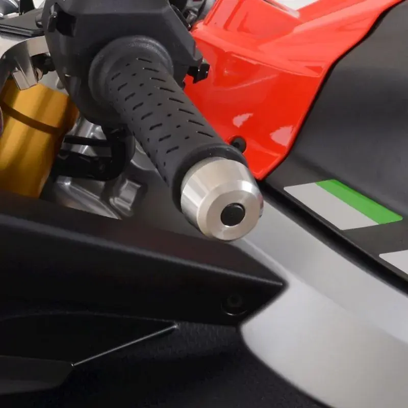 R&G Lenker Protektoren Edelstahl passend für Aprilia RS 660 / RS 125 ab 2021 Finale Aktion