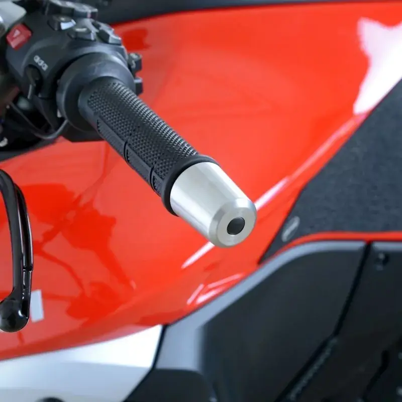 R&G Lenker Protektoren Edelstahl passend für Ducati Streetfighter V2 / V4 / Multistrada V4 Nur Für Kurze Zeit