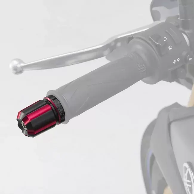 Daytona Lenkergewichte Groove rot eloxiert passend für 7/8" und 1" Lenker Ø 14–19 mm Direktkauf