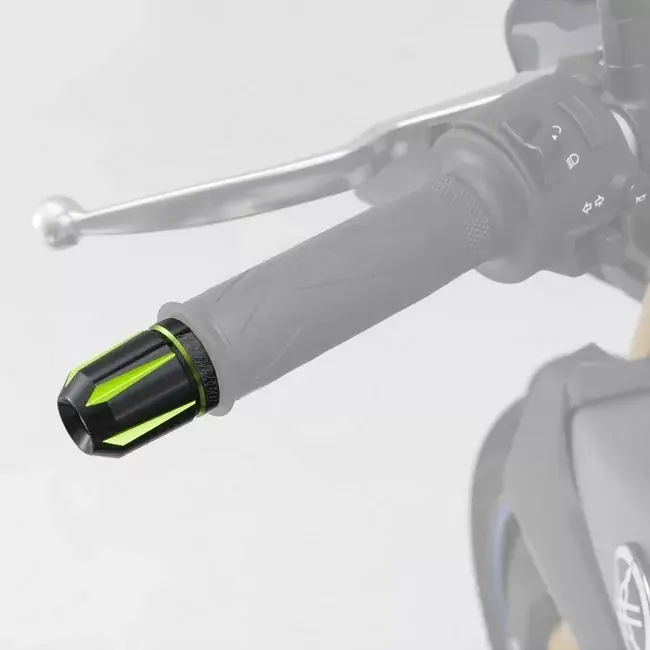 Daytona Lenkergewichte Scratch grün eloxiert passend für 7/8" + 1" Lenker Ø14–19 mm Knallerangebot