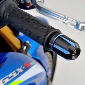 Daytona Lenkergewichte Scratch blau eloxiert passend für 7/8" + 1" Lenker Sonderaktion