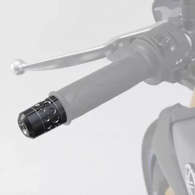 Daytona Lenkergewichte "Hollow" silber eloxiert 7/8" + 1" Lenker Ø 14-19 mm (Paar) Schneller Versand