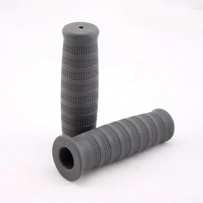 Knallerangebot Choppergriff Bobber II 7/8 Zoll 22mm grau geschlossen