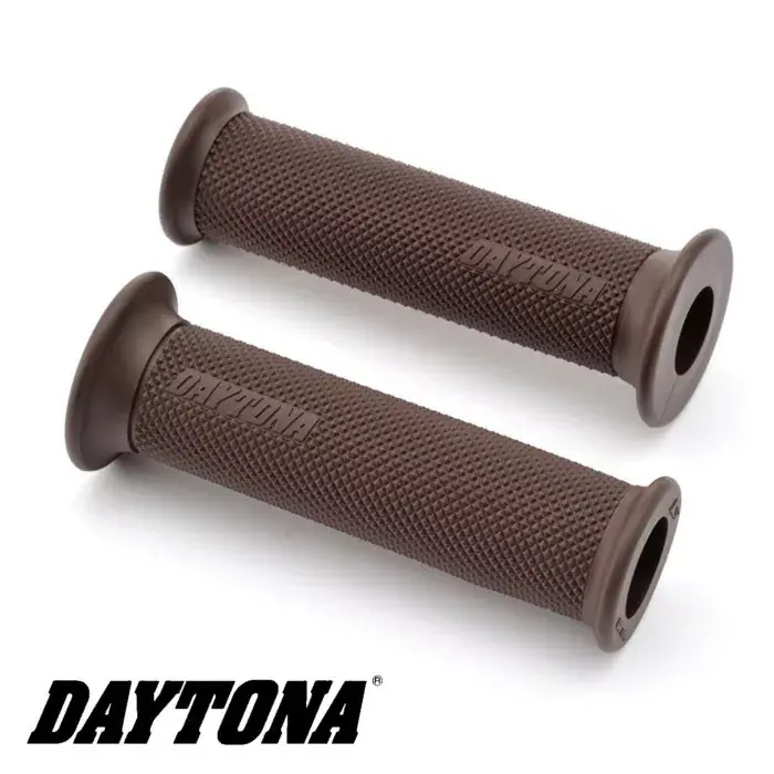 Aktuell Gummi-Griff "Base" braun Länge 120mm offen 22mm