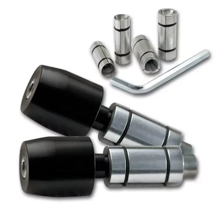 Mega-Angebot Lenkergewichte passend für 7/8" + 1" Lenker | schwarz | Paar