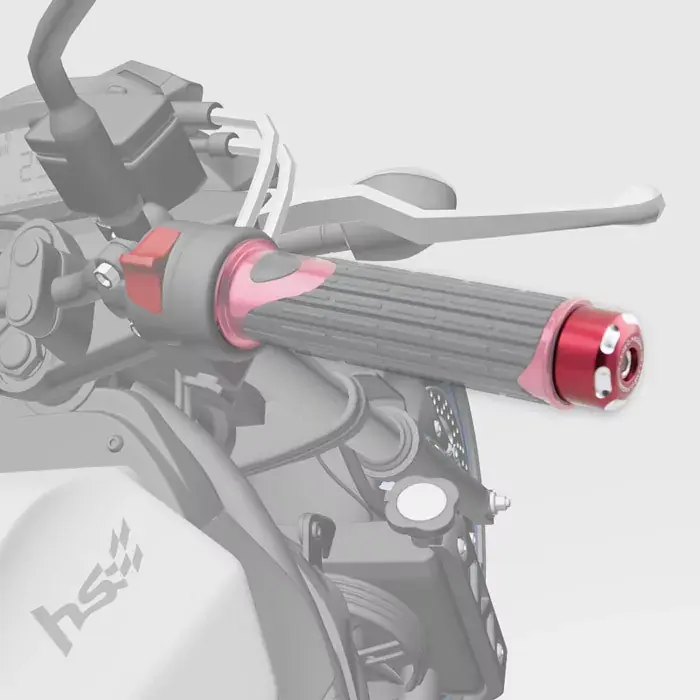 Lenkergewichte LOGO Alu 6061 rot passend für 7/8" + 1" Lenker (Ø 14–19 mm) Jetzt Kaufen