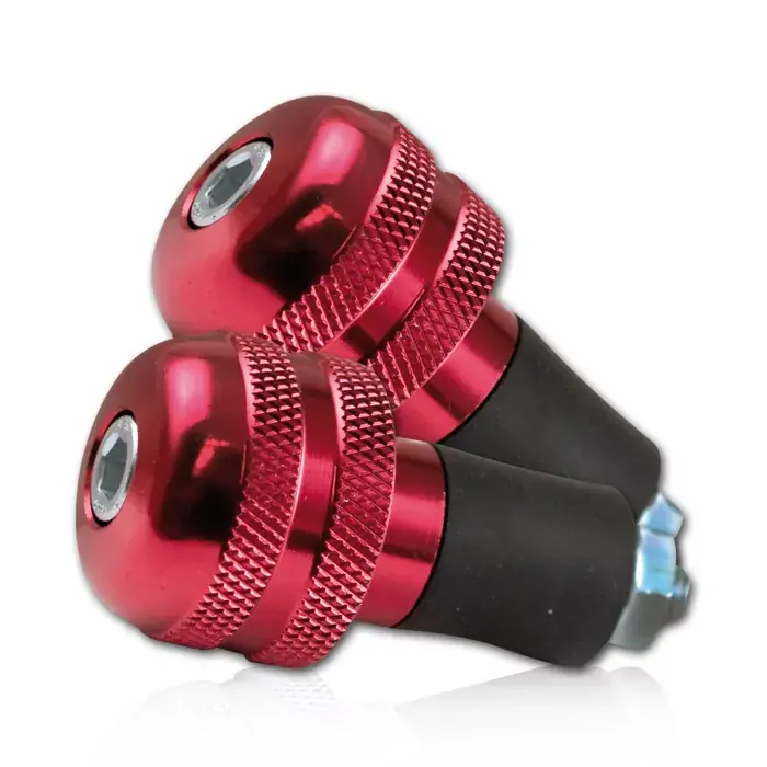Lenkergewichte Alu rot passend für Stahllenker 7/8"-22 mm Kracherpreis