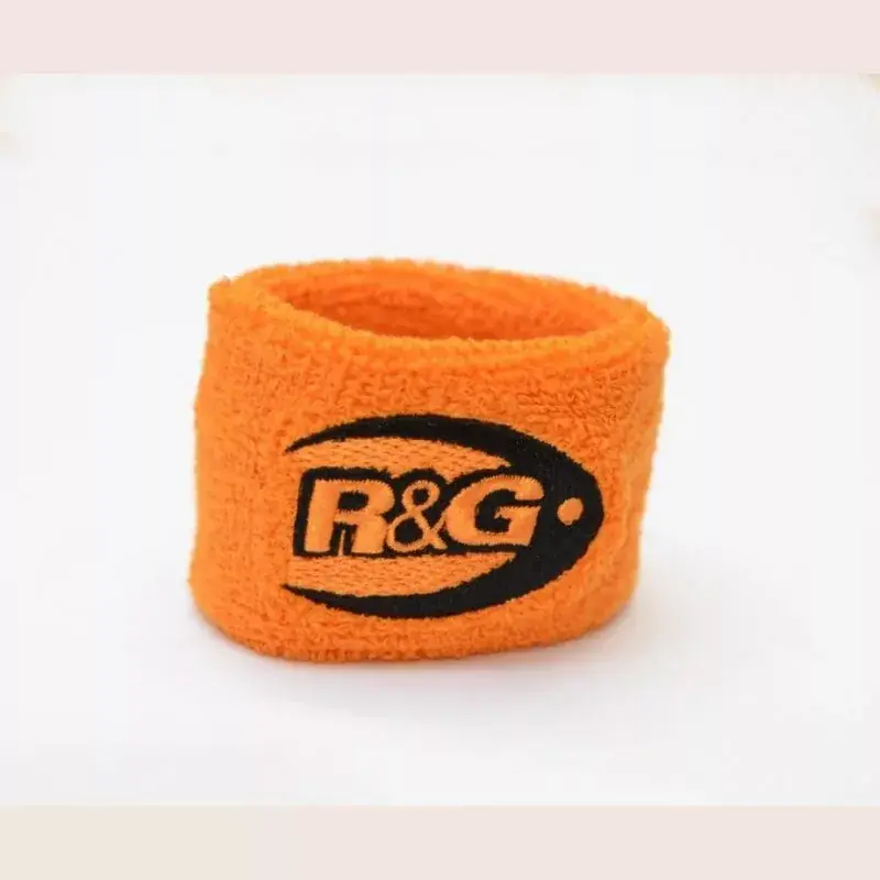 R&G Kupplungs- / Bremsbehälterschutz / Schweißband ORANGE KTM-Edition Mega-Angebot
